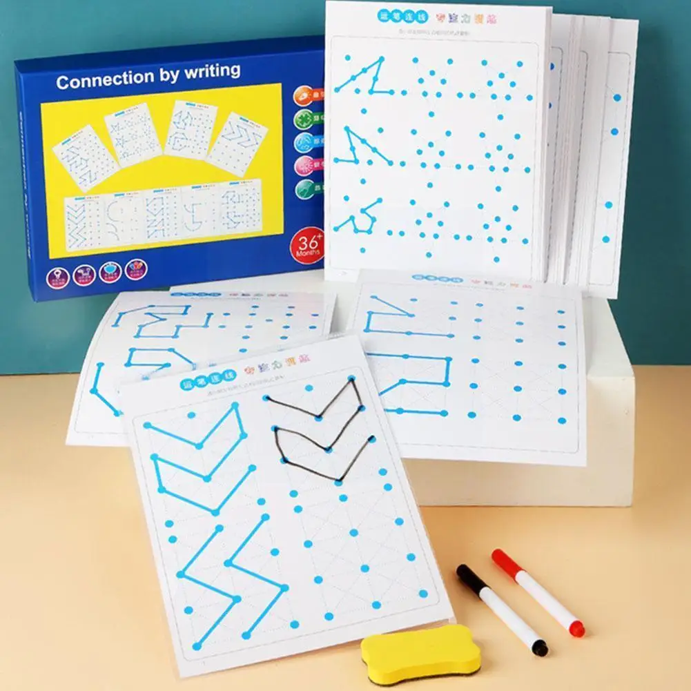 Children's Attention Visual Tracking Connection By Toys Toy Training Coordination Educational Control Math Writing Hand-eye D2q4
Children's Attention Visual Tracking Connection By Toys Toy Training Coordination Educational Control Math Writing Hand-eye D2q4