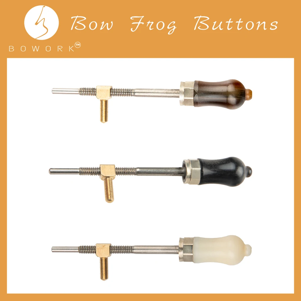 BOWORK 5PCS OX Horn Advanced Level Violin Bow Frog Buttons Violin Bow Parts Replacement
BOWORK 5PCS OX Horn Advanced Level Violin Bow Frog Buttons Violin Bow Parts Replacement
