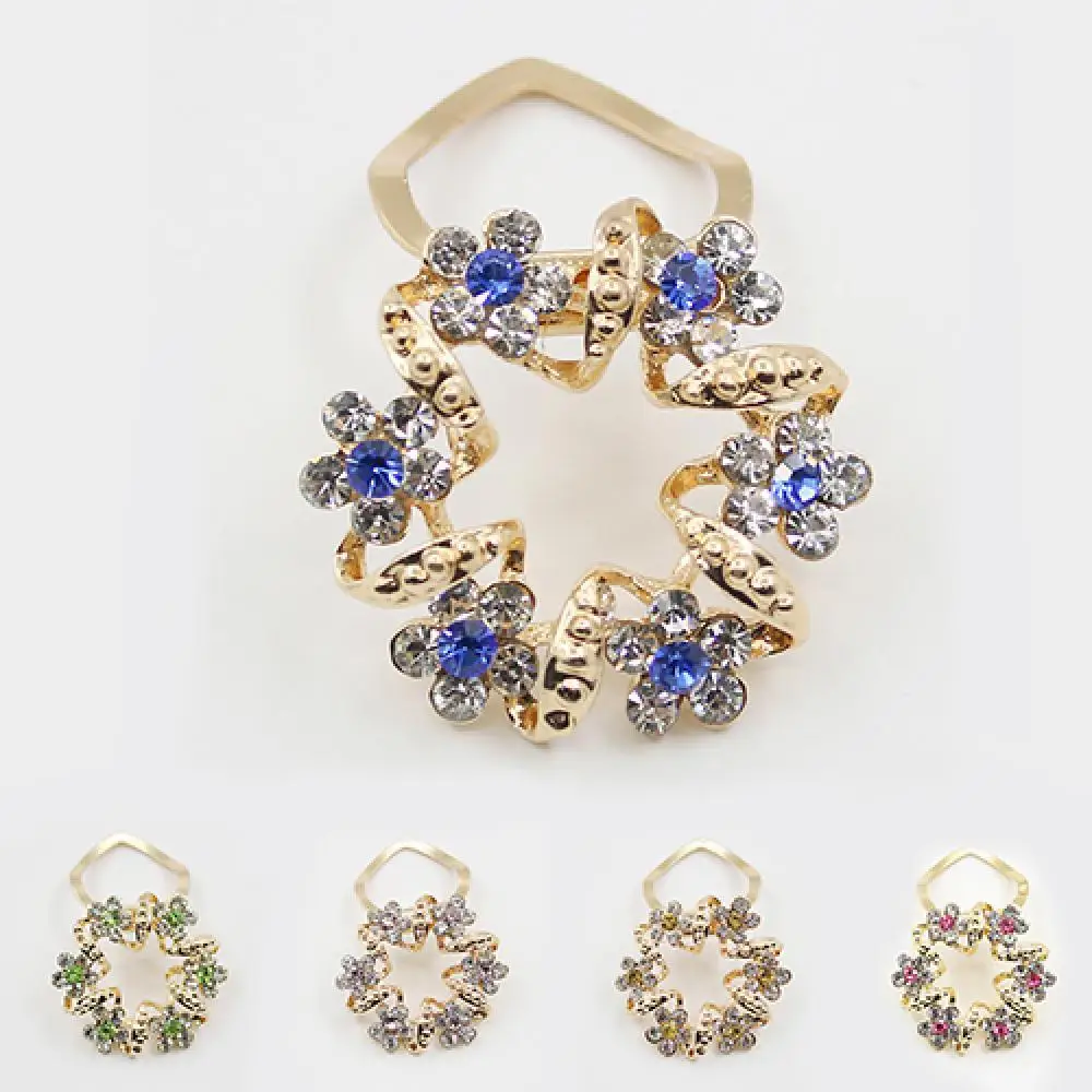 Lady Girl Luxury Elegant Rhinestone Flower Garland Scarf Clip Brooch Pin Jewelry Fashion Jewelry Brooches
Lady Girl Luxury Elegant Rhinestone Flower Garland Scarf Clip Brooch Pin Jewelry Fashion Jewelry Brooches
