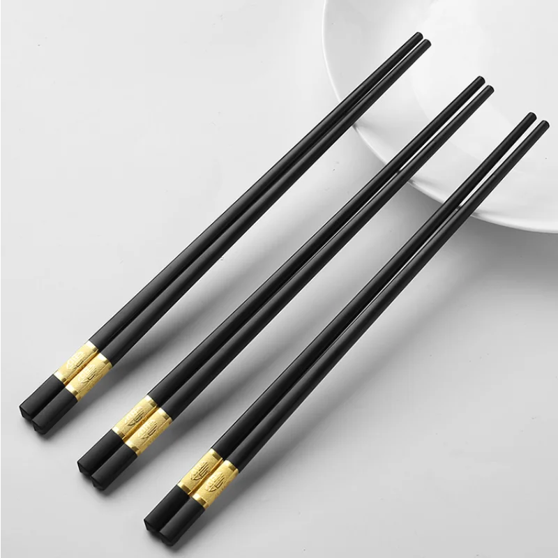 10Pair Japanese Chopsticks Alloy Non-Slip Sushi Food Chop Sticks Chinese Gift Japonese Reusable Chopsticks Set
10Pair Japanese Chopsticks Alloy Non-Slip Sushi Food Chop Sticks Chinese Gift Japonese Reusable Chopsticks Set