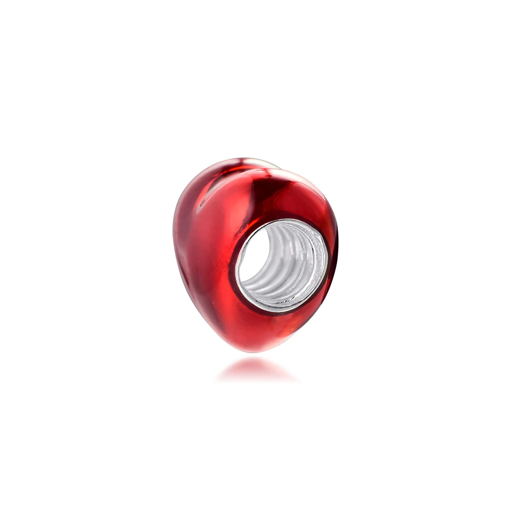 Red Heart Shaped Charm for Bracelets 2021 Women Wholesale Beads New Arrival DIY S925 Sterling Silver Pendant
Red Heart Shaped Charm for Bracelets 2021 Women Wholesale Beads New Arrival DIY S925 Sterling Silver Pendant