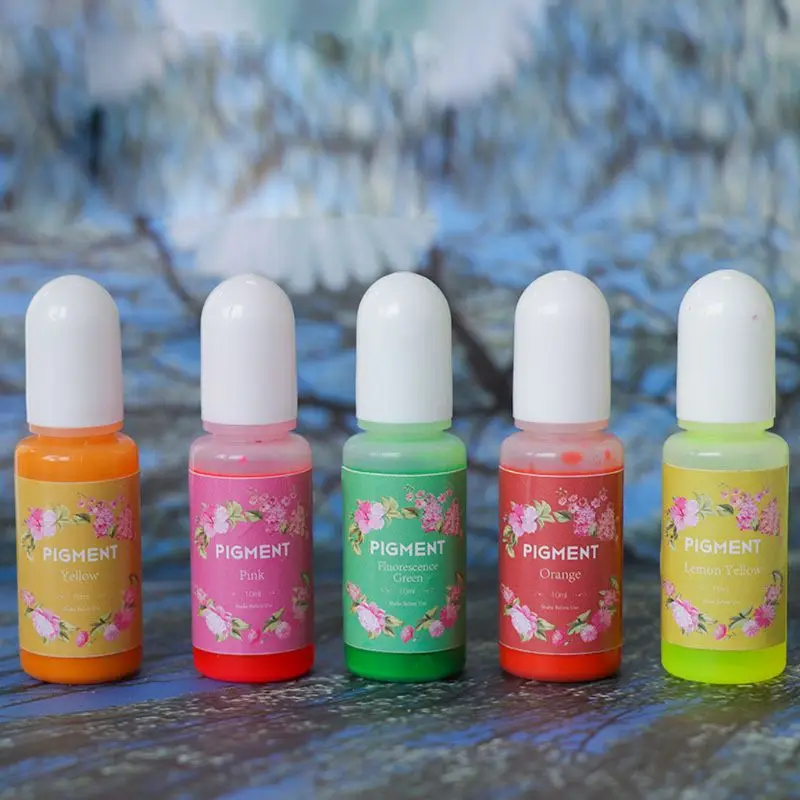 10ML Epoxy Resin Pigment UV Resin Coloring Dye Colorant Resin Pigment DIY Handmade Crafts Art Sets 15 Colors
10ML Epoxy Resin Pigment UV Resin Coloring Dye Colorant Resin Pigment DIY Handmade Crafts Art Sets 15 Colors