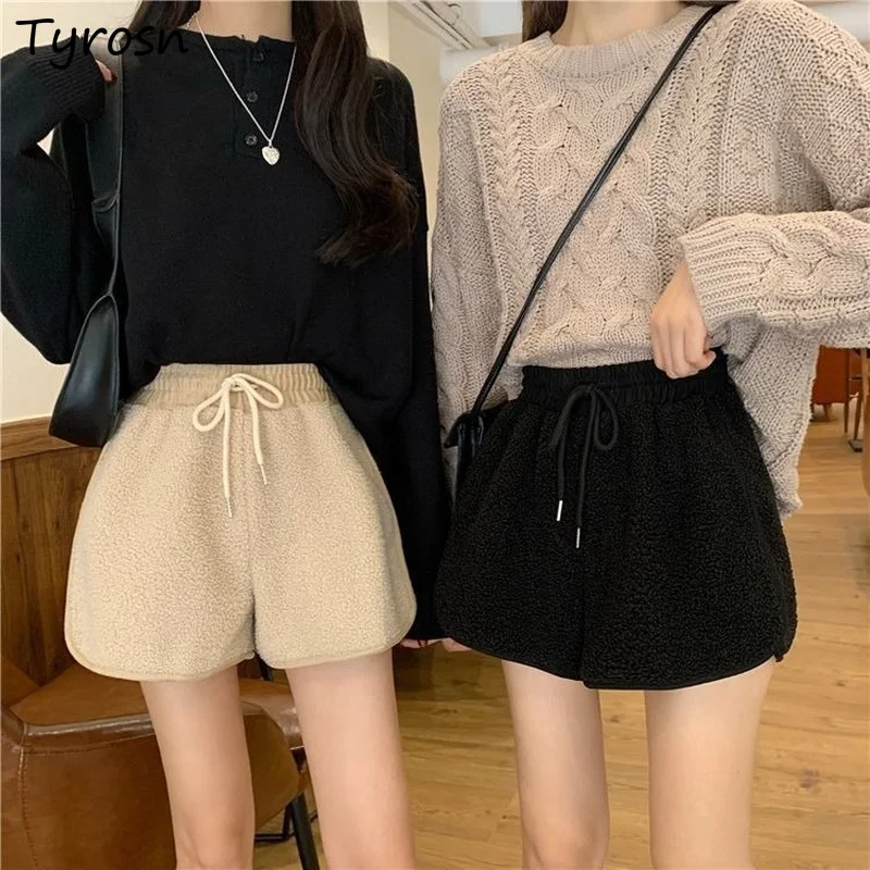 Шерстяные шорты с широкими штанинами, зимние теплые Универсальные элегантные свободные ботинки с высокой талией на шнуровке для отдыха, ви...
Шерстяные шорты с широкими штанинами, зимние теплые Универсальные элегантные свободные ботинки с высокой талией на шнуровке для отдыха, ви...