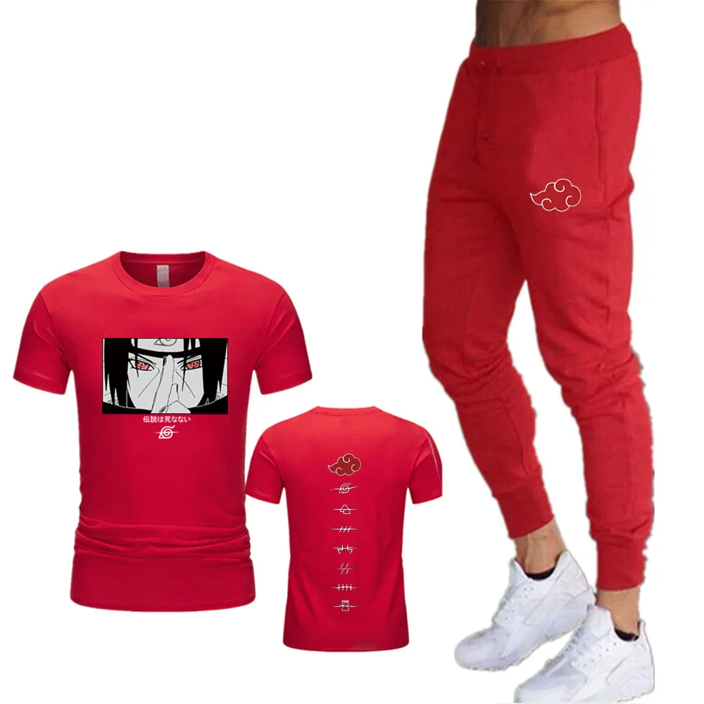 Oversized T-shirt Anime Printing Summer Cotton Sports Trousers Brand Streetwear Short Sleeve Hip-Hop Custom Tracksuit Men Sets
Oversized T-shirt Anime Printing Summer Cotton Sports Trousers Brand Streetwear Short Sleeve Hip-Hop Custom Tracksuit Men Sets