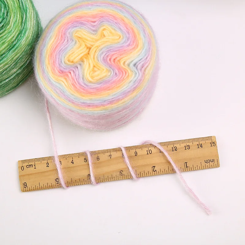 100g/pcs Gradient Ramp Threads For Knitting Wool Knitting Yarn DIY Benang Kait Crochet Yarn For Hand Knitting Hand-knitted
100g/pcs Gradient Ramp Threads For Knitting Wool Knitting Yarn DIY Benang Kait Crochet Yarn For Hand Knitting Hand-knitted