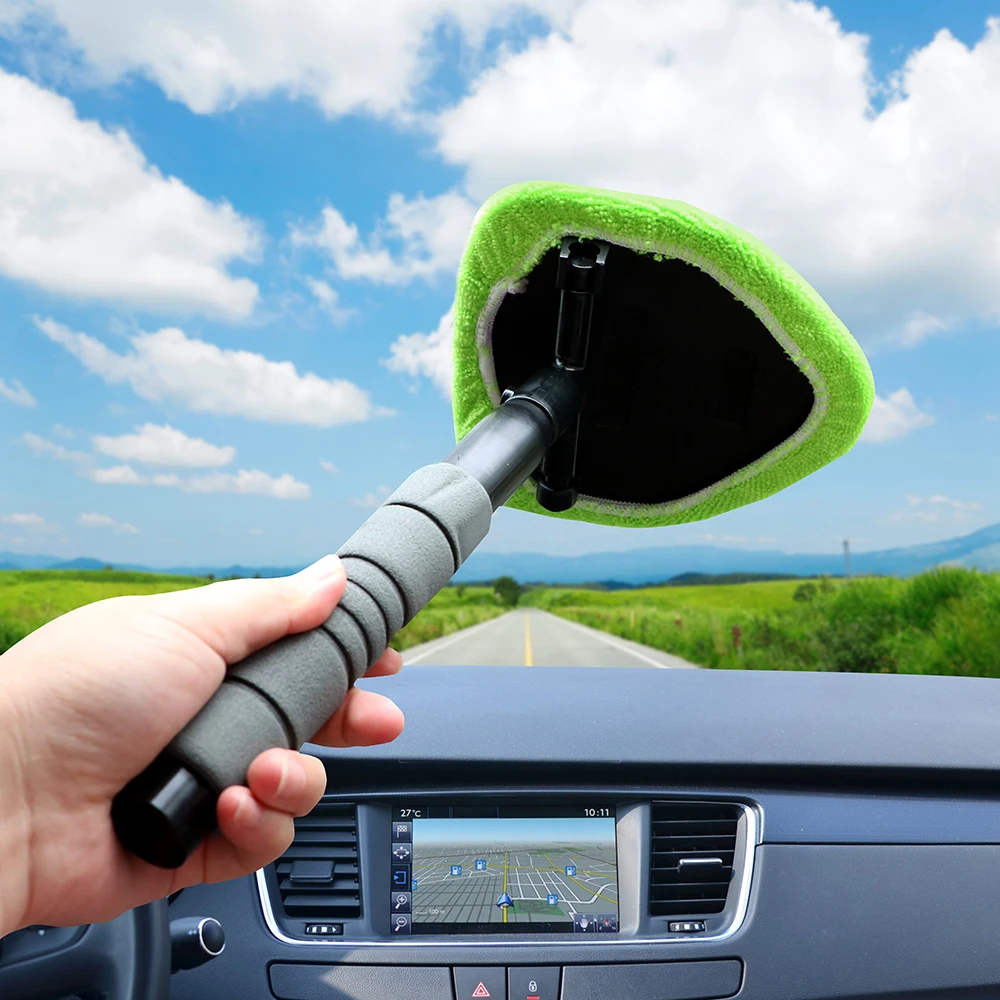 Car Windshield Cleaning Brush Window Scraping Mist Eliminator Telescopic Car Window Cleaner Microfiber Brushs Clean Window Glass
Car Windshield Cleaning Brush Window Scraping Mist Eliminator Telescopic Car Window Cleaner Microfiber Brushs Clean Window Glass