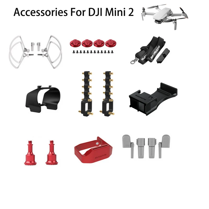 DJI Mini 2 Landing Gear Lens Hood Props Holder Joysticks Lever Controller Strap Signal Booster accessories For mini 2 Drone
DJI Mini 2 Landing Gear Lens Hood Props Holder Joysticks Lever Controller Strap Signal Booster accessories For mini 2 Drone