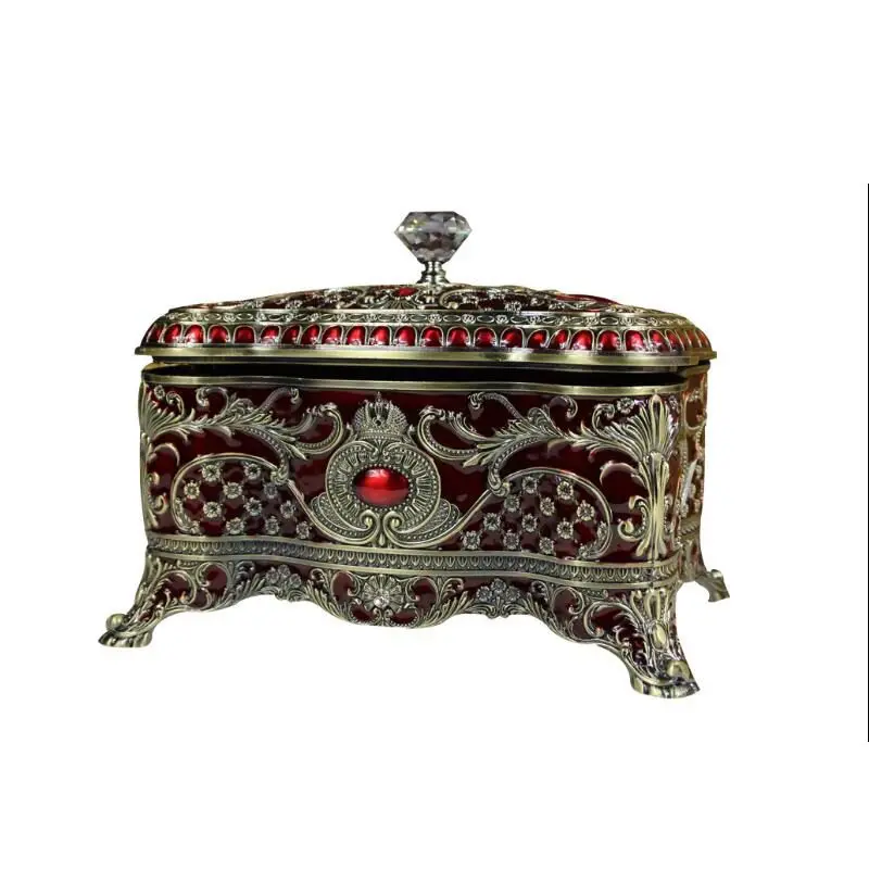 Металлическая шкатулка для украшений theuphela Z150 бронзовый цвет
Металлическая шкатулка для украшений theuphela Z150 бронзовый цвет