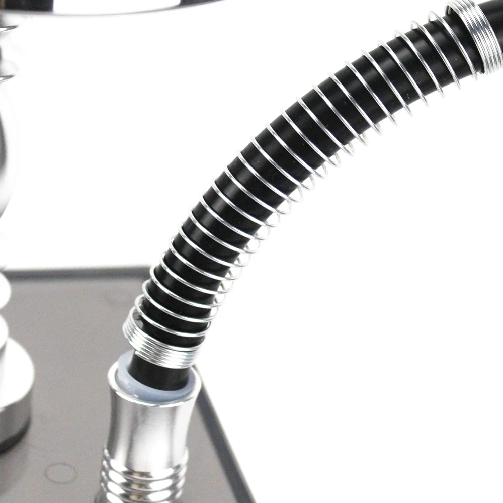 Acrylic Hookah Box with 2 Hose LED Light Silicone Bowl Shisha Nargile Sheesha Narguile Chicha Cachimbas Water Pipe Hookah Set 
Acrylic Hookah Box with 2 Hose LED Light Silicone Bowl Shisha Nargile Sheesha Narguile Chicha Cachimbas Water Pipe Hookah Set