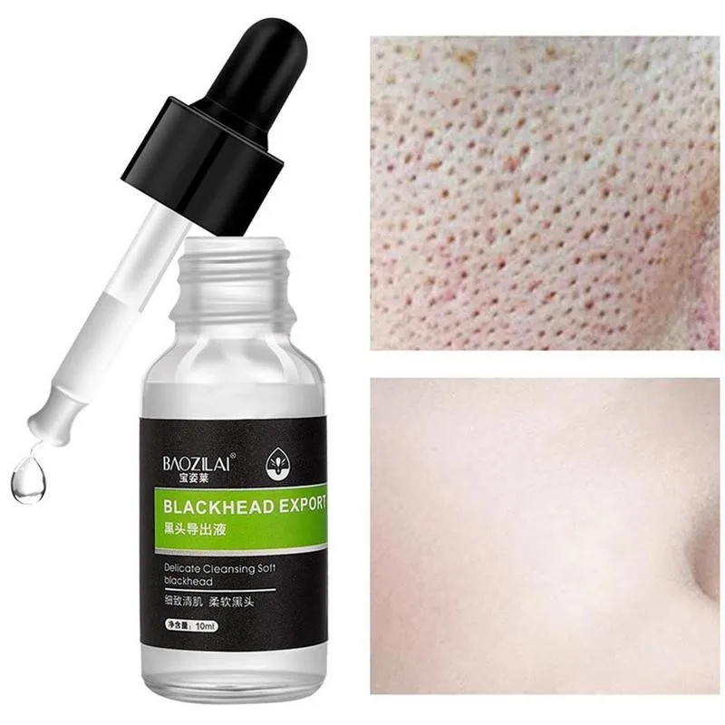

10ml Shrink Pores Serum Liquid Face Blackhead Remover Hyaluronic Essence Care Deep Acid Anti Skin Cleansing Moisturizing V0N4