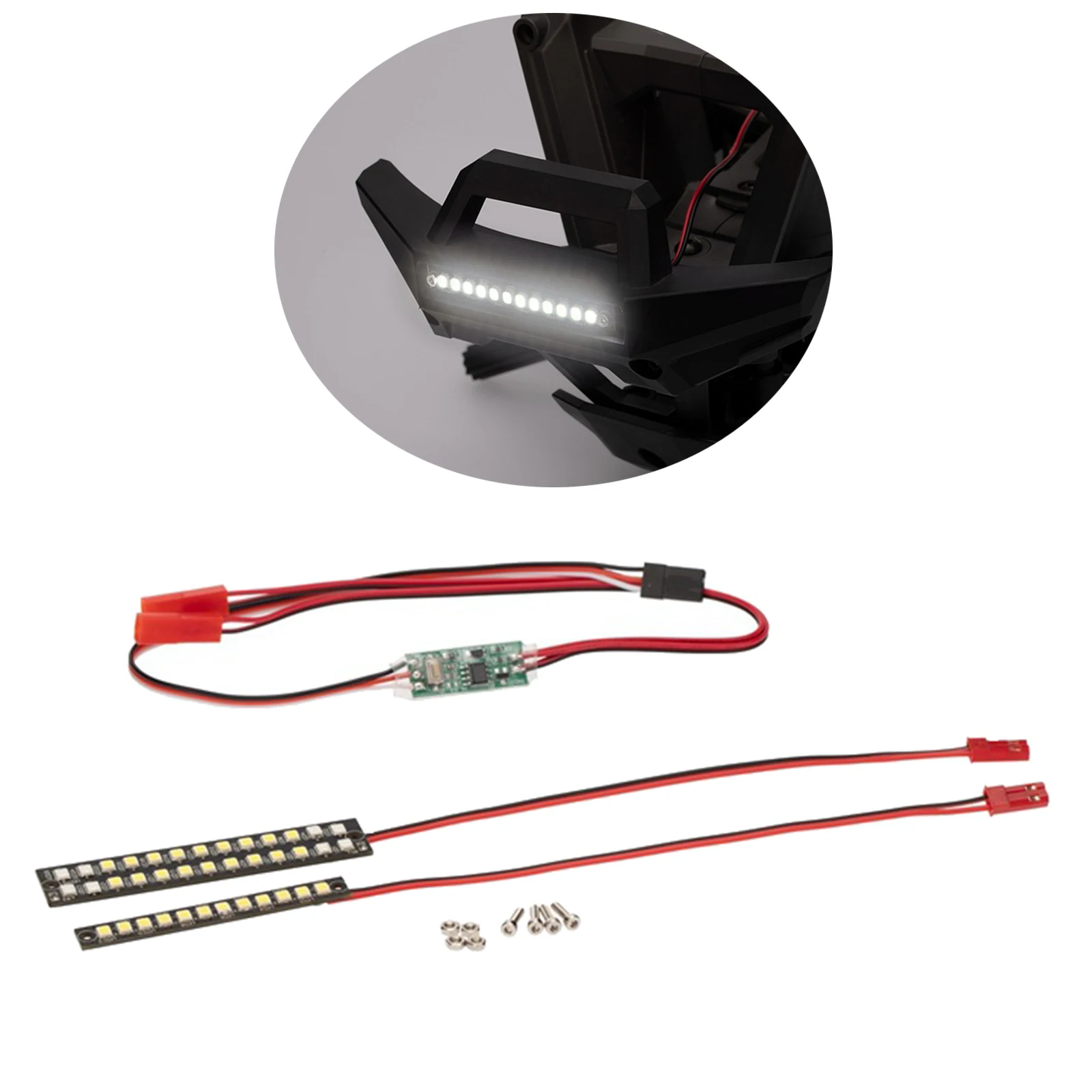 Front Rear LED Light Lamp Strips for MAXX 1:10 RC Car,Professional, High quality Durable Material
Front Rear LED Light Lamp Strips for MAXX 1:10 RC Car,Professional, High quality Durable Material