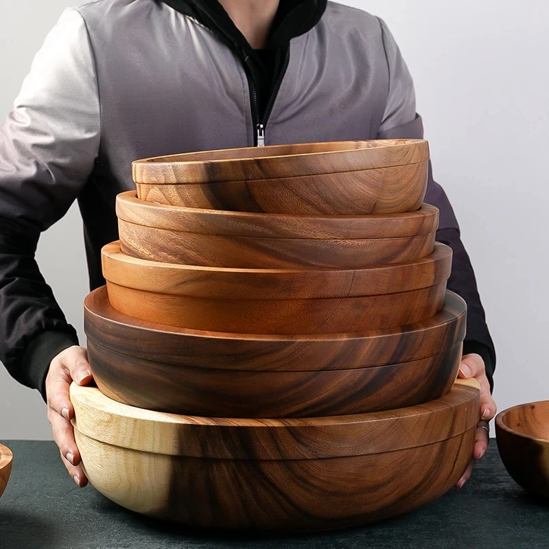 Large Size Wooden Fruit Salad Serving Bowls Wooden Pan Plate Candy Fruit Dishes Saucer Dessert Dinner Bread Rice Storage Plates
Large Size Wooden Fruit Salad Serving Bowls Wooden Pan Plate Candy Fruit Dishes Saucer Dessert Dinner Bread Rice Storage Plates