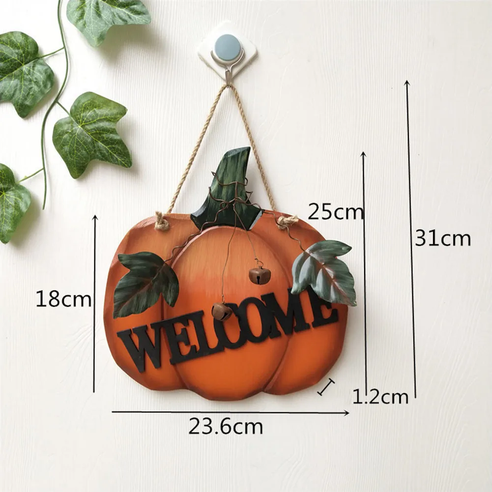 Pumpkin Shape Welcome Sign Door Pendant Wall Art Craft Home Background Decor Outdoor Garden Doorway Balcony Adornment
Pumpkin Shape Welcome Sign Door Pendant Wall Art Craft Home Background Decor Outdoor Garden Doorway Balcony Adornment