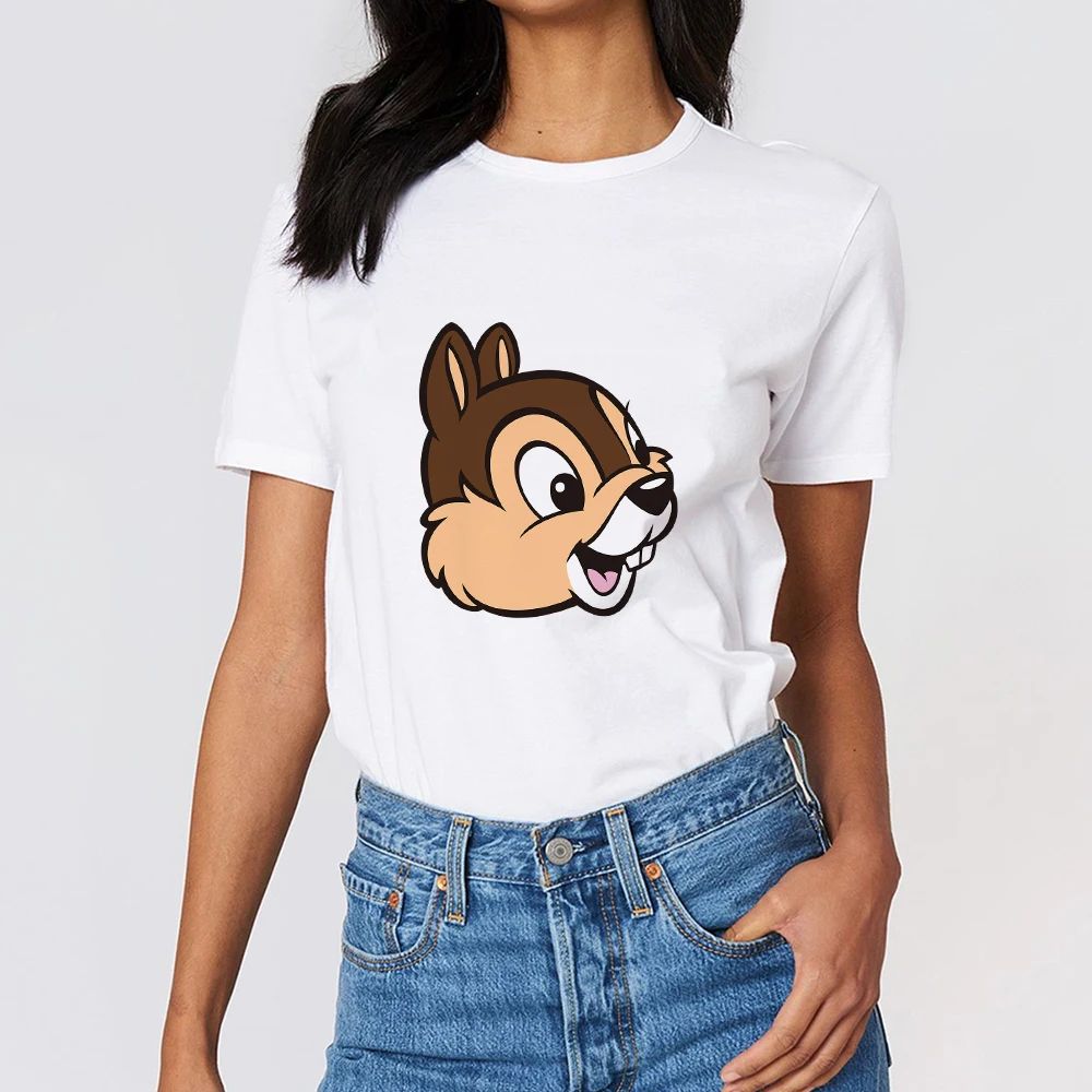 Disney Chip 'n' Dale Tees Cute Chip Print Oversize T-shirt Women Fashion High Street Urbano Shirt White Casual Cartoon Clothes
Disney Chip 'n' Dale Tees Cute Chip Print Oversize T-shirt Women Fashion High Street Urbano Shirt White Casual Cartoon Clothes