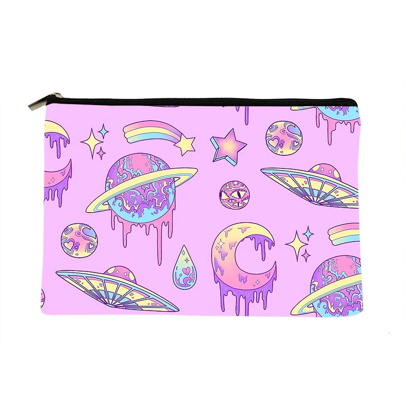 Women Pastel Galaxy Printed Make up bag Fashion Women Cosmetics Organizer Bag for Travel Colorful Storage Bag for Lady Bag
Women Pastel Galaxy Printed Make up bag Fashion Women Cosmetics Organizer Bag for Travel Colorful Storage Bag for Lady Bag