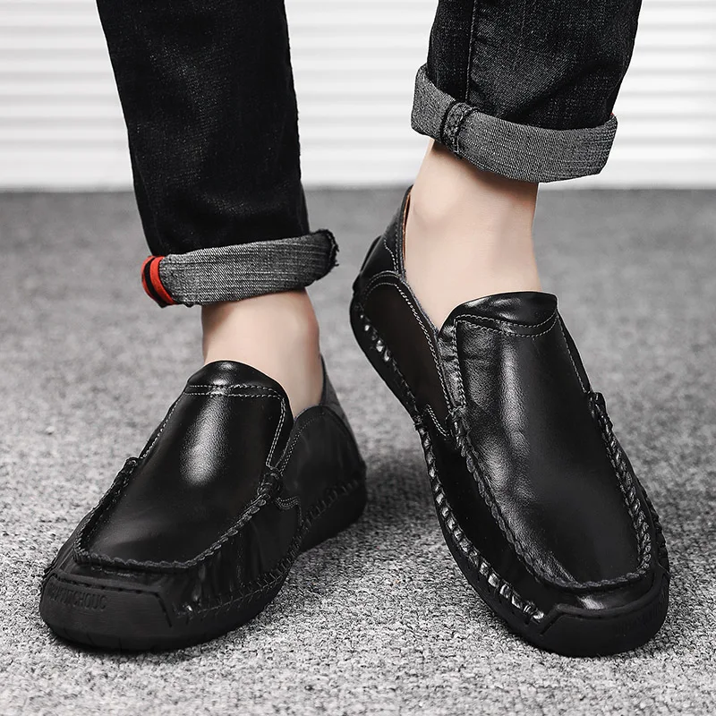 Casual Shoes Man Fashion Black Casual Shoes Mens Hot Sale Zapatos Hombre 2020 New Men Breathable Causal Cuero Flat
Casual Shoes Man Fashion Black Casual Shoes Mens Hot Sale Zapatos Hombre 2020 New Men Breathable Causal Cuero Flat