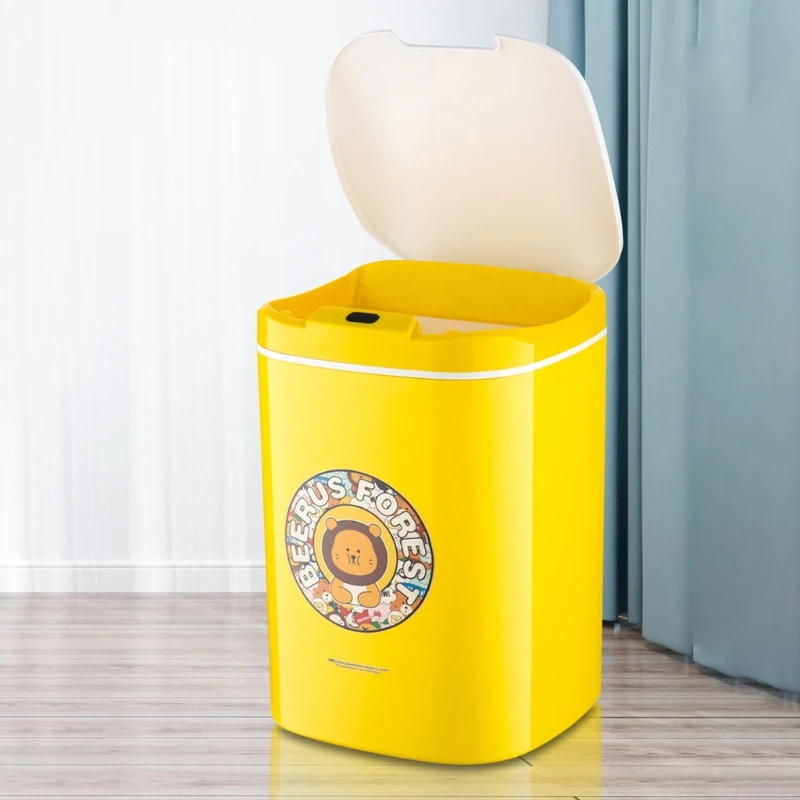 Intelligent Automatic Induction Touchless Infrared Motion Sensor Trash Can Bin R9JC
Intelligent Automatic Induction Touchless Infrared Motion Sensor Trash Can Bin R9JC