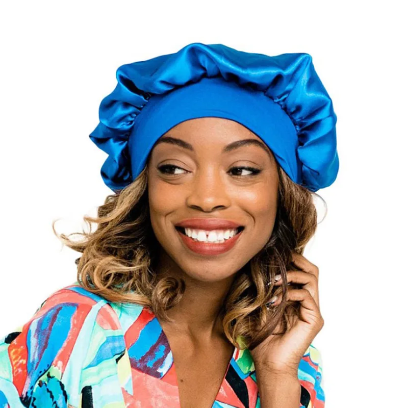 New solid color high elasticity headband night cap ladies round cap chemotherapy hair care turban shower cap popular style
New solid color high elasticity headband night cap ladies round cap chemotherapy hair care turban shower cap popular style