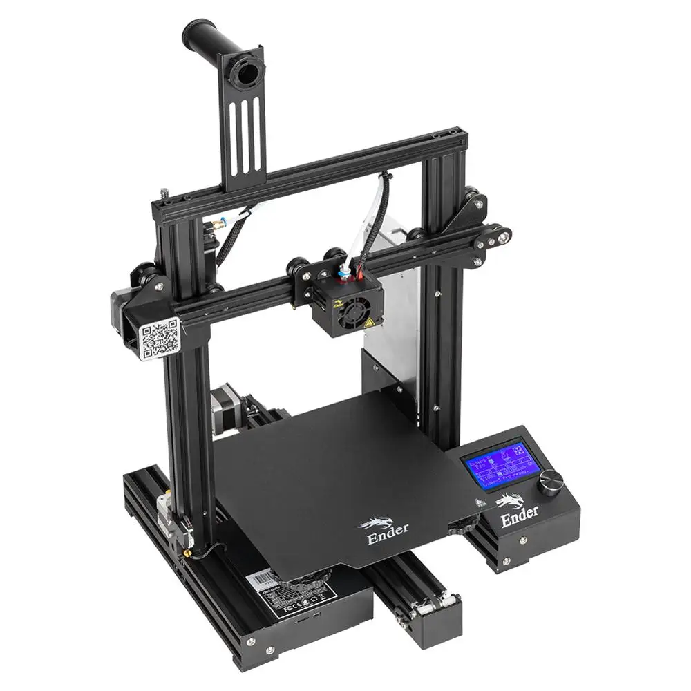 CREALITY 3D Ender 3 профессиональный принтер печати маски Магнитный алюминиевая плита