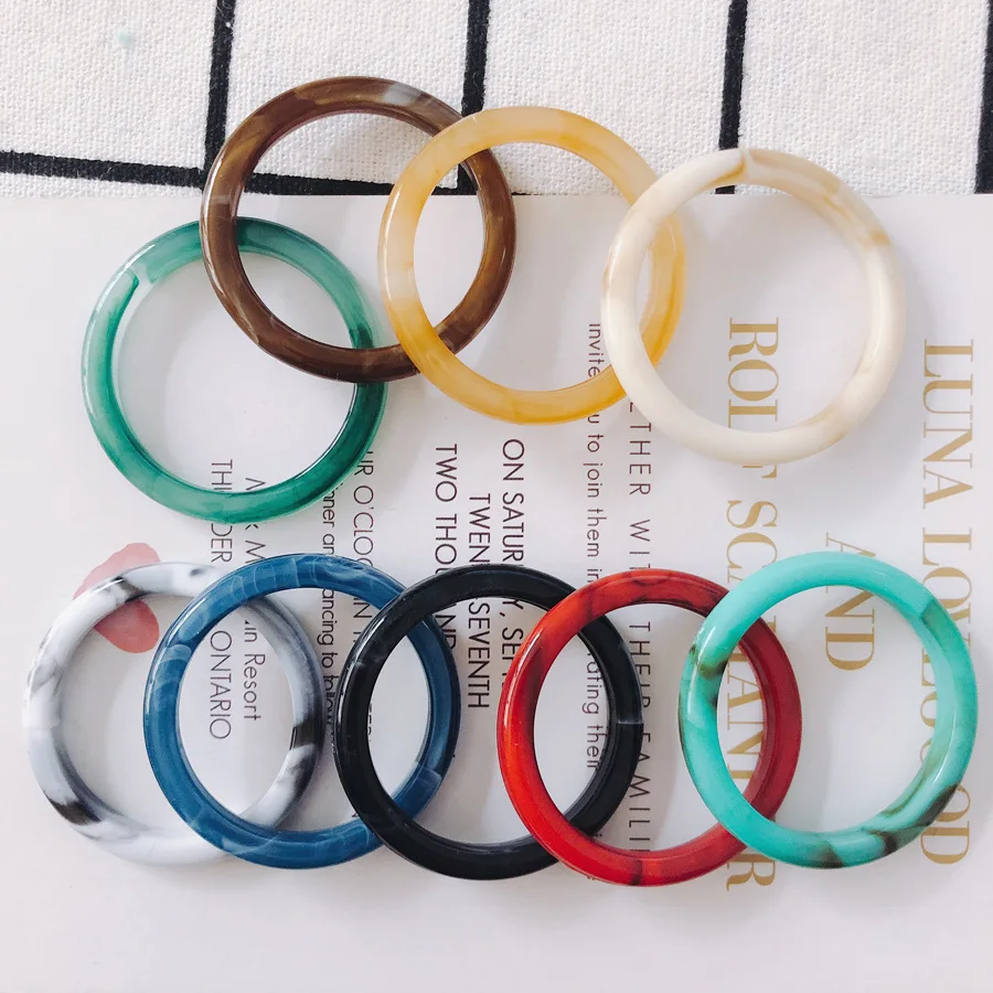 Round Circle Acetic Acid Acrylic Jewelry Earring Charms 80pcs Ornament Accessories 38mm Fashion Bracelet Necklace Pendants
Round Circle Acetic Acid Acrylic Jewelry Earring Charms 80pcs Ornament Accessories 38mm Fashion Bracelet Necklace Pendants