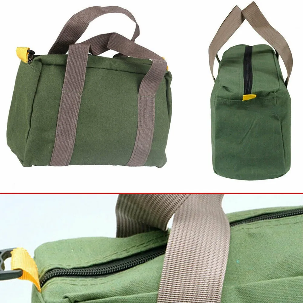 Multi-function Tool Storage Bag Canvas Waterproof Hand Tool Storage Carry Bags HomeToolkit Metal Hardware Parts Organizer Pouch
Multi-function Tool Storage Bag Canvas Waterproof Hand Tool Storage Carry Bags HomeToolkit Metal Hardware Parts Organizer Pouch