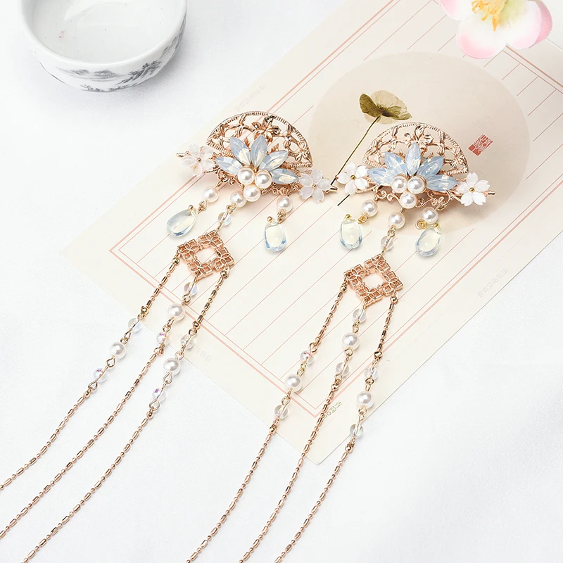 Handmade Ancient style Hair crown Hanfu Hair accessories full set of Retro Costume Hairpin Tassel Step shake Headdress Cosplay
Handmade Ancient style Hair crown Hanfu Hair accessories full set of Retro Costume Hairpin Tassel Step shake Headdress Cosplay