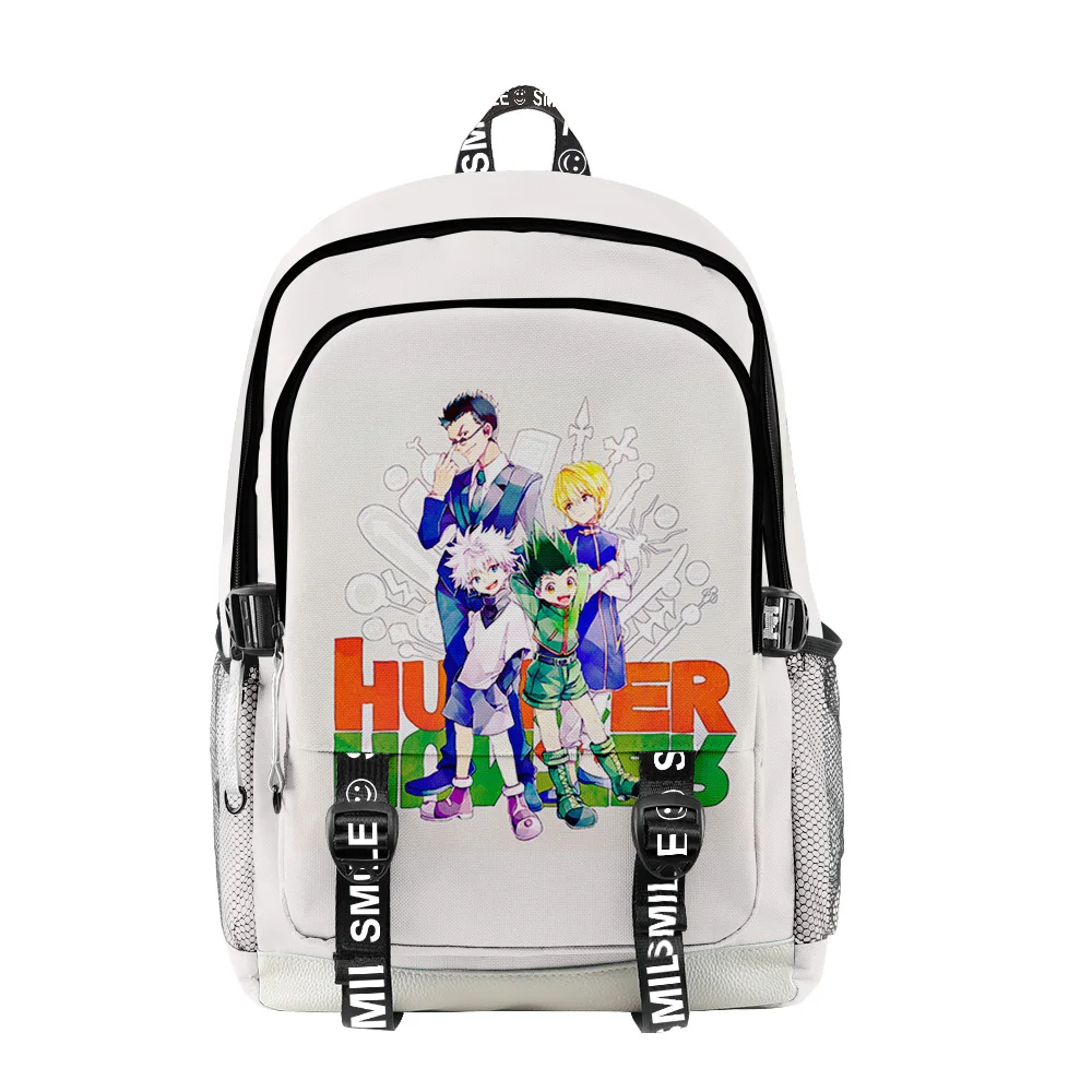 Японский рюкзак Hunter X для мужчин и женщин водонепроницаемая школьная сумка из