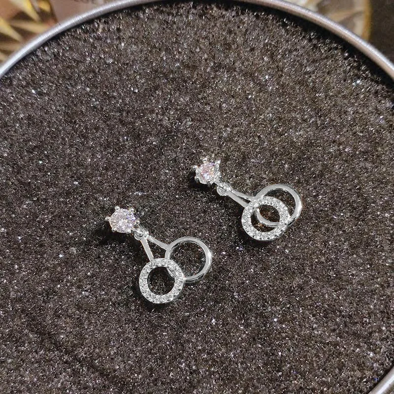 Utimtree Gorgeours Women Earrings Jewelry Clear CZ Zircon Statement Dangle Earring for Girl Party Accessory
Utimtree Gorgeours Women Earrings Jewelry Clear CZ Zircon Statement Dangle Earring for Girl Party Accessory