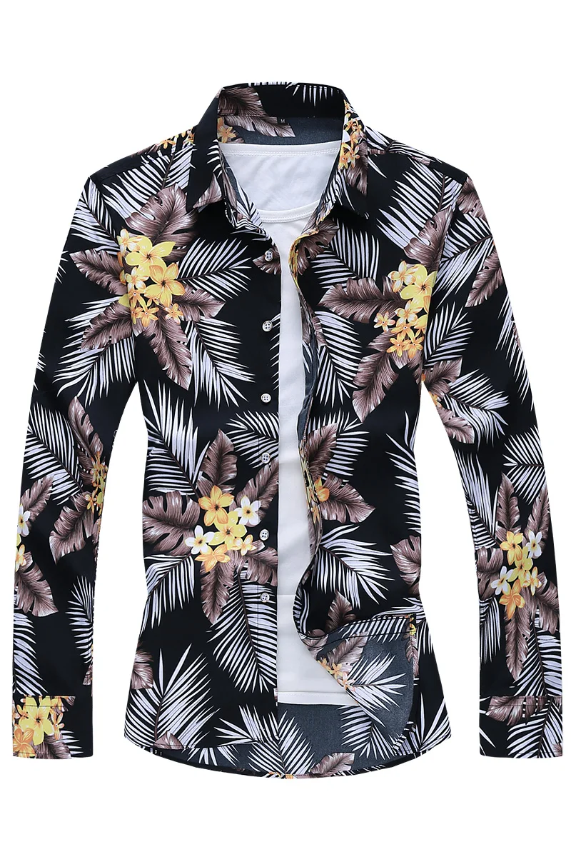 Casual Dobby Long Sleeve Shirt Men Youth Print Button Up Shirt 2020 Autumn New 6xl 7xl 
Casual Dobby Long Sleeve Shirt Men Youth Print Button Up Shirt 2020 Autumn New 6xl 7xl