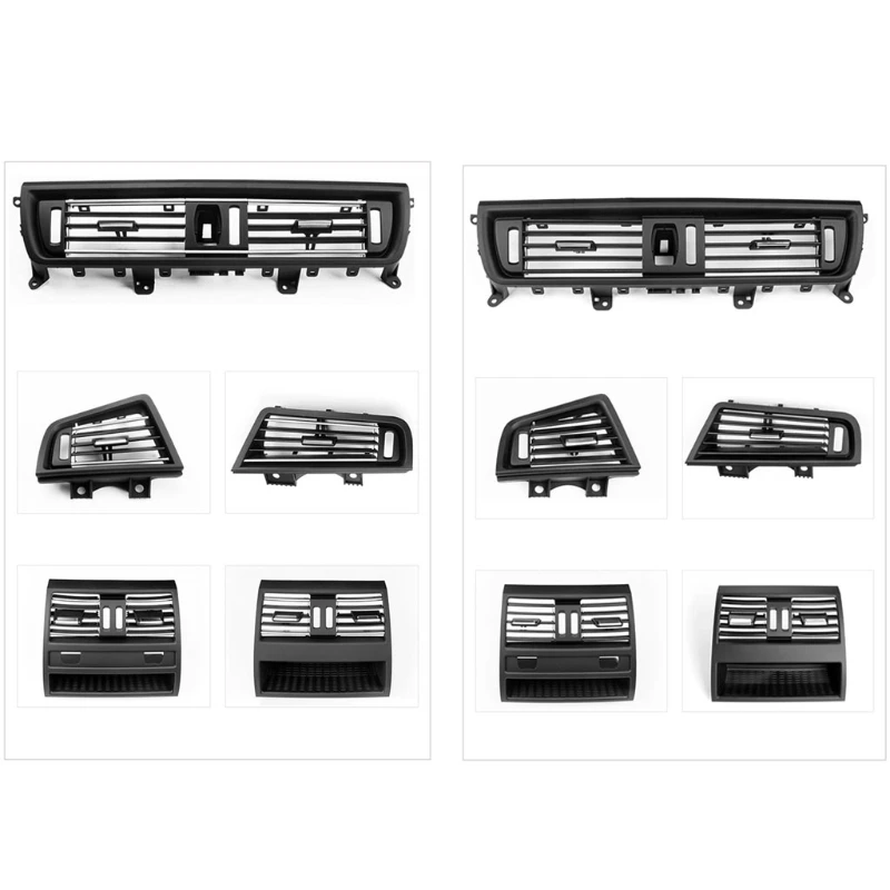 Black Air Conditioning Outlet Panel Grille Air Vent Panel Replacement Suitable for 5 Series F10 F11 F18 Parts
Black Air Conditioning Outlet Panel Grille Air Vent Panel Replacement Suitable for 5 Series F10 F11 F18 Parts