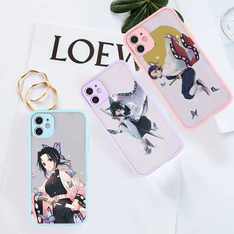 Kochou Shinobu Demon Slayer anime Phone Case purple matte transparent For iPhone 7 8 x xs xr 11 12 13 pro plus max mini
Kochou Shinobu Demon Slayer anime Phone Case purple matte transparent For iPhone 7 8 x xs xr 11 12 13 pro plus max mini