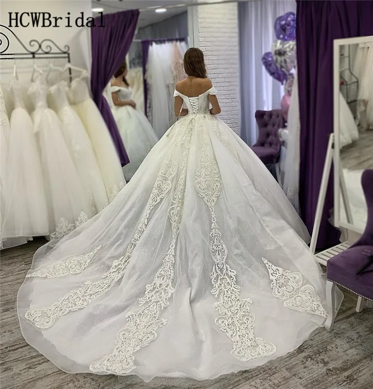 Gorgeous Lace Princess Wedding Dresses Sexy Off The Shoulder Corset Glitter Organza Luxury Dubai Bridal Dress Custom Made
Gorgeous Lace Princess Wedding Dresses Sexy Off The Shoulder Corset Glitter Organza Luxury Dubai Bridal Dress Custom Made