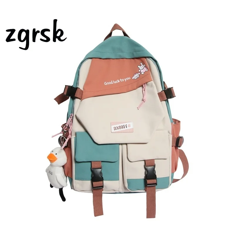 Large Capacity Backpack Female Backpack Cartoon Bunny Anime School Bag Kawaii Teenage College Girls Solid Drawstring BookBag
Large Capacity Backpack Female Backpack Cartoon Bunny Anime School Bag Kawaii Teenage College Girls Solid Drawstring BookBag