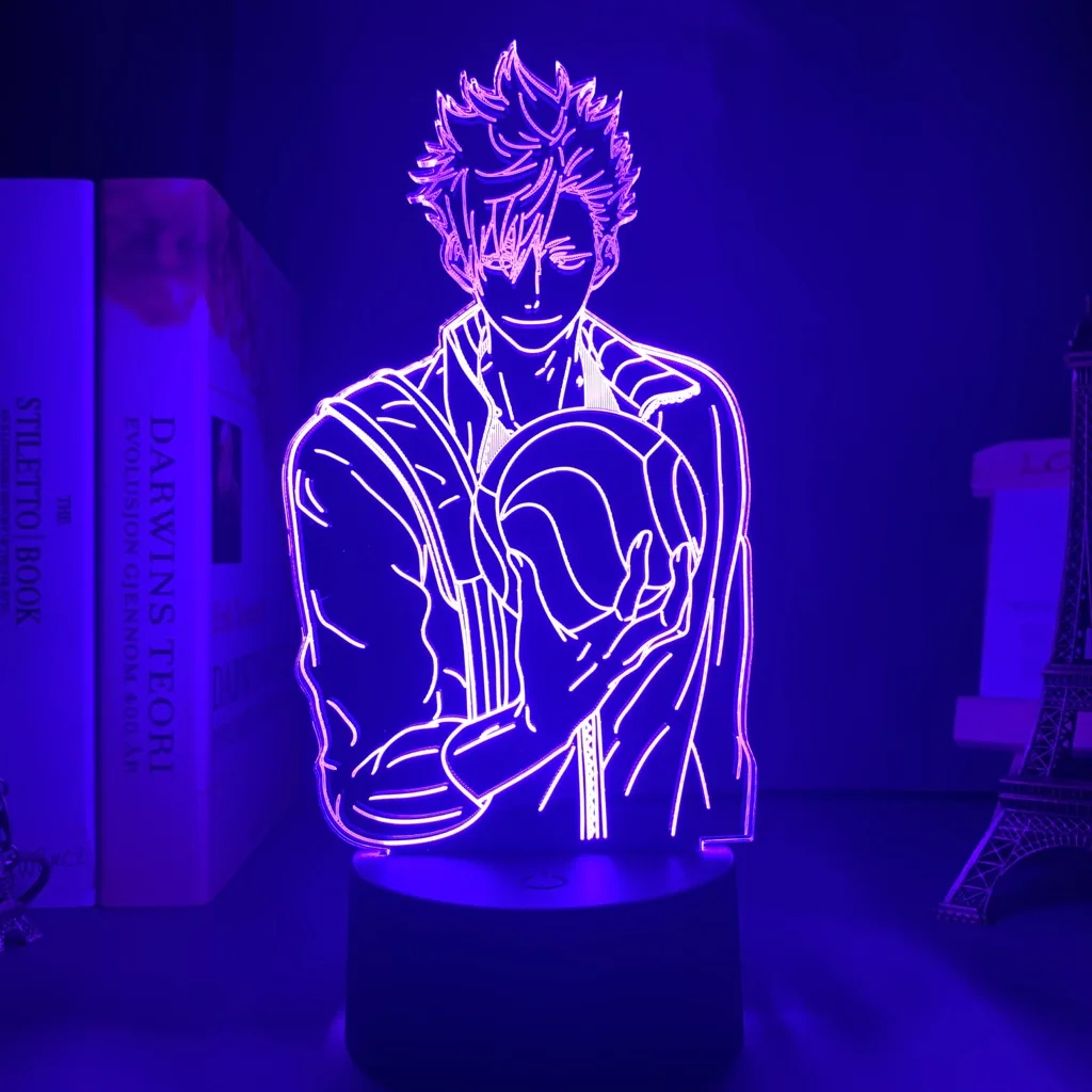 Светодиодный светильник в стиле Аниме Haikyuu Tetsuro Kuroo для спальни, Декор, подарок на день рождения, ночсветильник на батарейках, манга, гаджет, н...
Светодиодный светильник в стиле Аниме Haikyuu Tetsuro Kuroo для спальни, Декор, подарок на день рождения, ночсветильник на батарейках, манга, гаджет, н...
