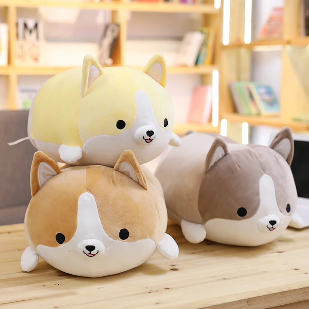 Милая плюшевая игрушка корги для собаки мягкие куклы с животными мультяшная
