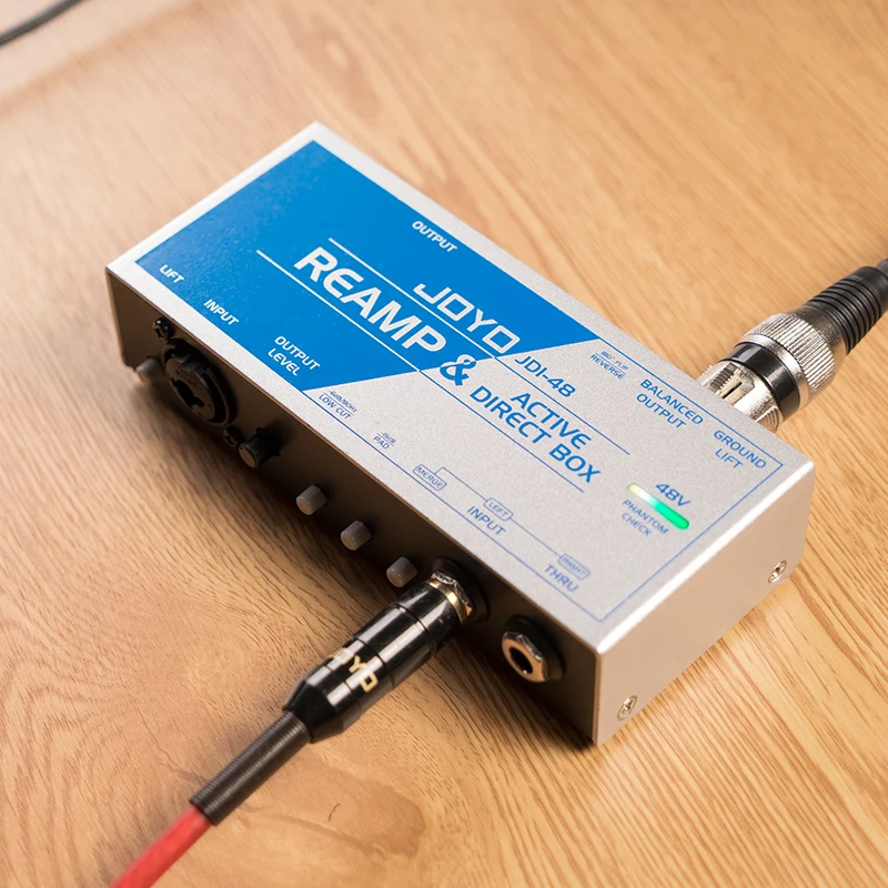 JOYO JDI-48 Stereo Mix Guitar Effect Pedal Preamp Signal Switching Recording Live Performance DI Direct Box Multi Effects
JOYO JDI-48 Stereo Mix Guitar Effect Pedal Preamp Signal Switching Recording Live Performance DI Direct Box Multi Effects