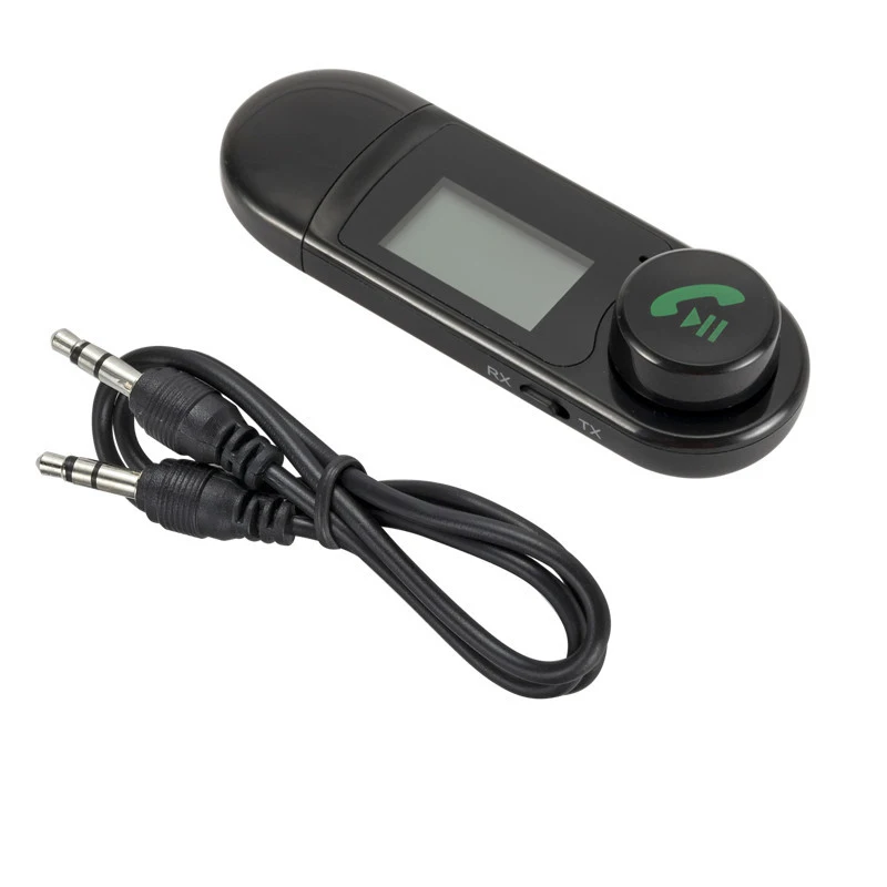 Wireless USB Bluetooth-compatible+EDR+LCD Display Adapter Dongle USB Audio Receiver Transmitter Driver-Free AUX Wireless Adapter
Wireless USB Bluetooth-compatible+EDR+LCD Display Adapter Dongle USB Audio Receiver Transmitter Driver-Free AUX Wireless Adapter