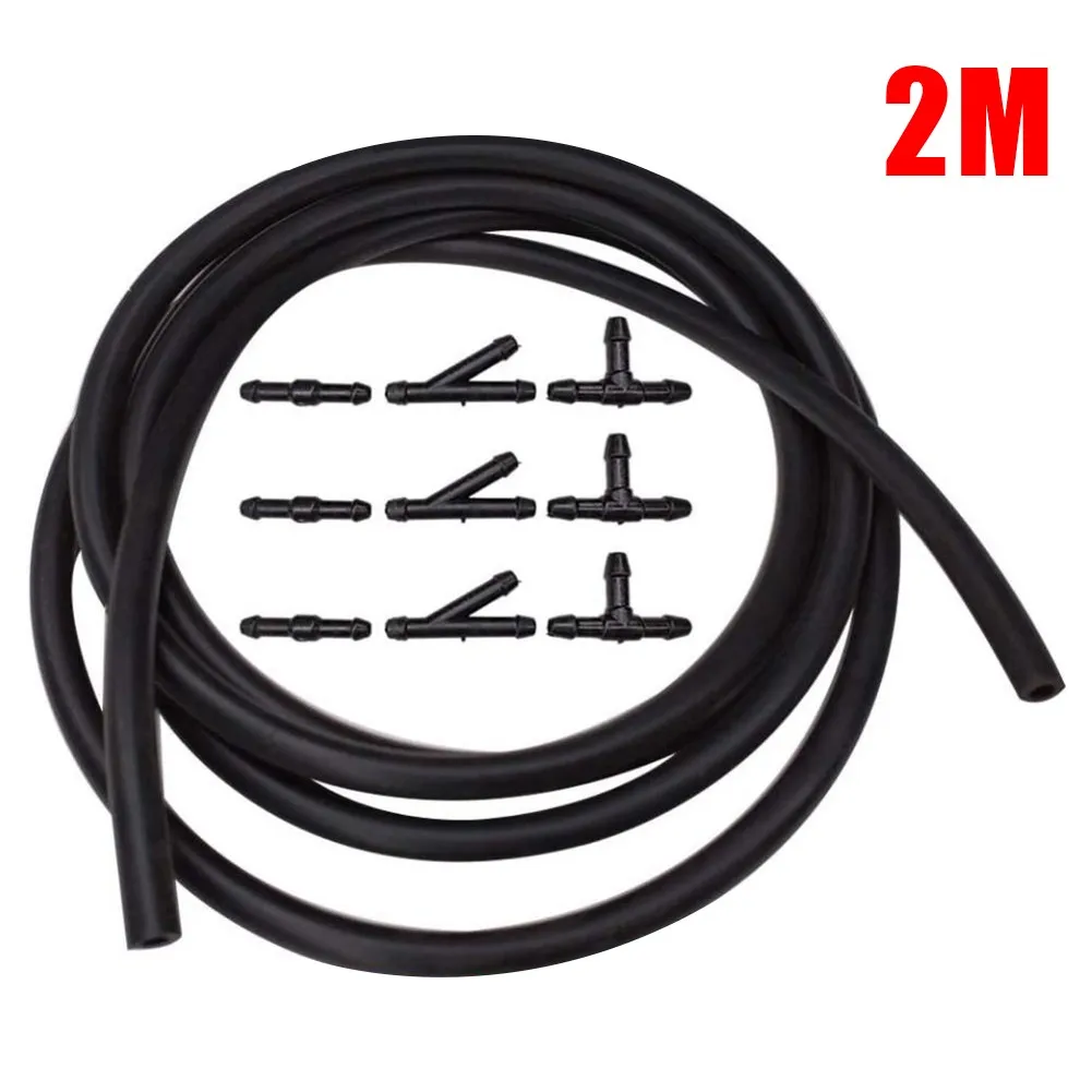 WINDSHIELD WASHER HOSE CONNECTOR Wiper Parts Replacement Replaces Splitter Universal 2m 9PCS Accessory Black Car
WINDSHIELD WASHER HOSE CONNECTOR Wiper Parts Replacement Replaces Splitter Universal 2m 9PCS Accessory Black Car