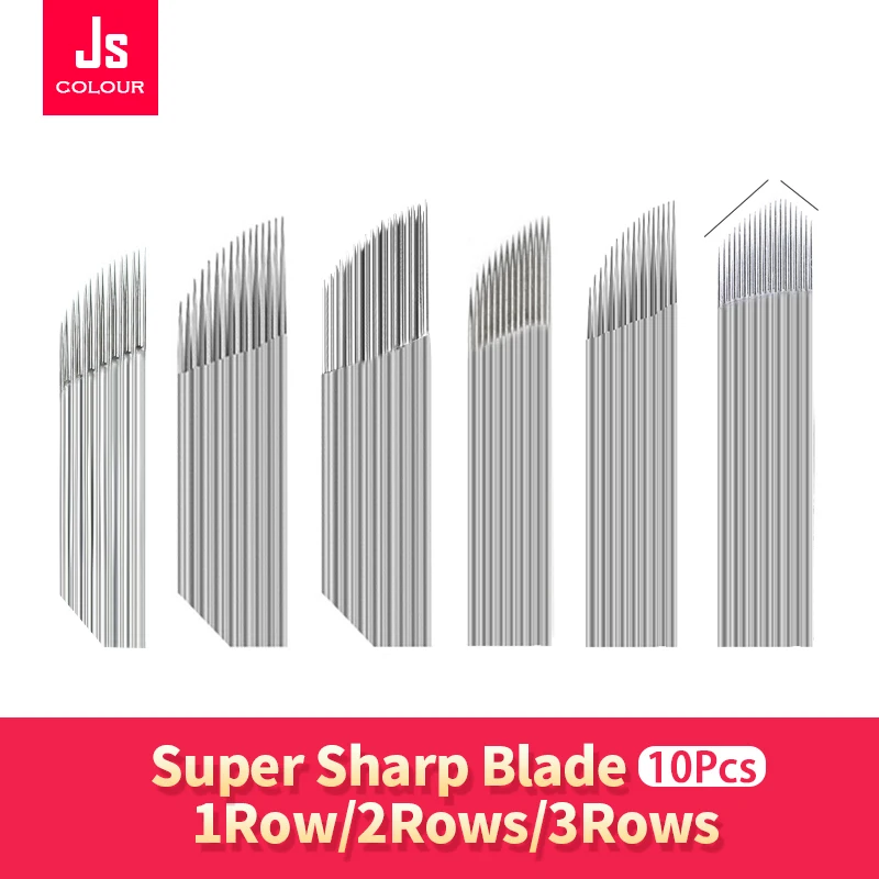 500pcs Disposable Microblading Eyebrow Needle 3Rows 2Rows 14 15 16 17 18 F Pin Permanent Makeup Accessories Sterilized Blade
500pcs Disposable Microblading Eyebrow Needle 3Rows 2Rows 14 15 16 17 18 F Pin Permanent Makeup Accessories Sterilized Blade