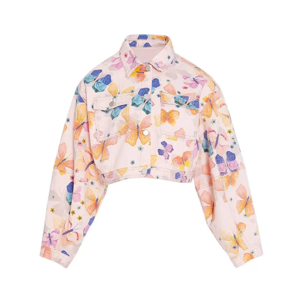 Женское повседневное короткое джинсовое пальто DiYiG, розовое дизайнерское пальто с отложным воротником и длинным рукавом, лето 2021
Женское повседневное короткое джинсовое пальто DiYiG, розовое дизайнерское пальто с отложным воротником и длинным рукавом, лето 2021