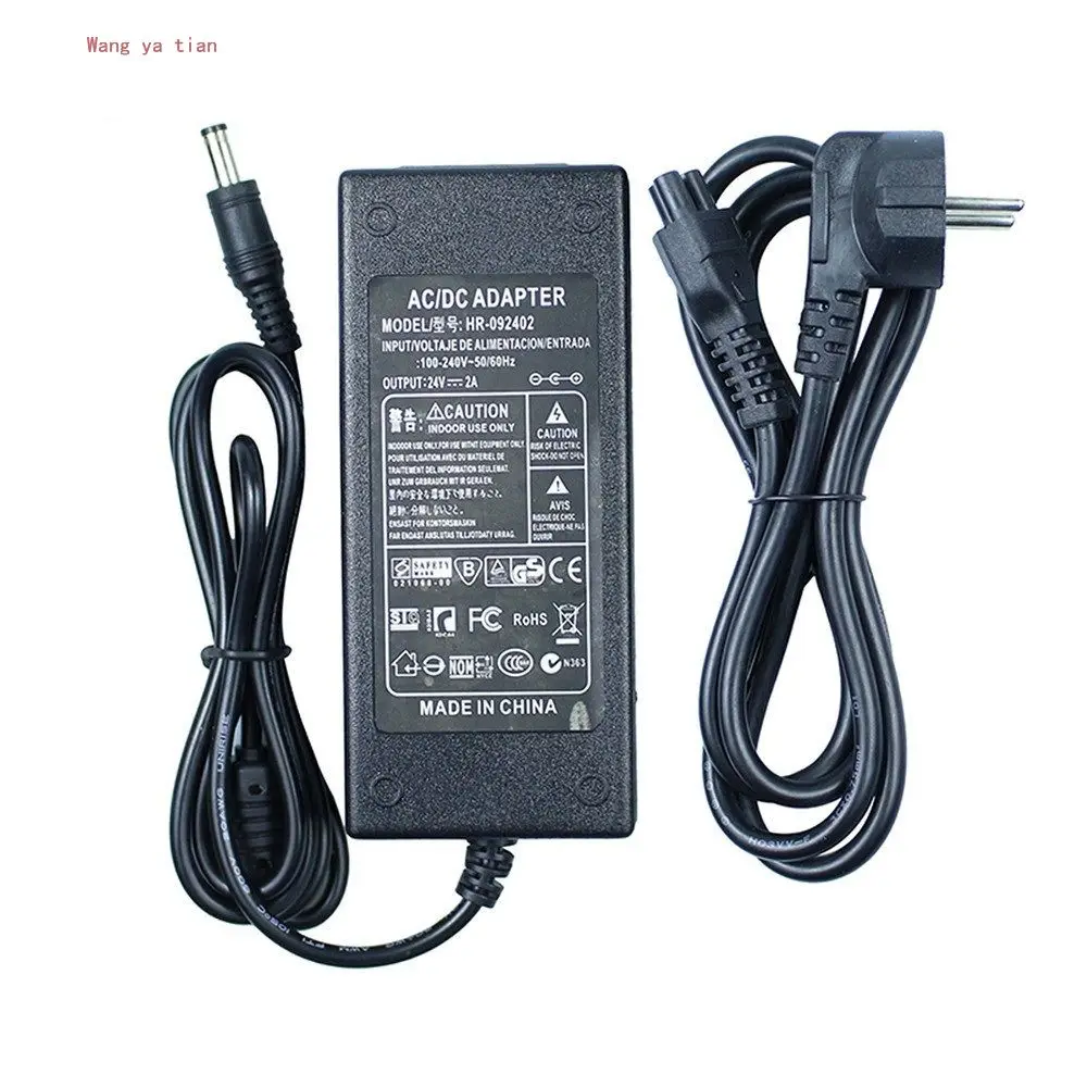 SUSWE LED power adapter 5.5 * 2.1 ~ 2.5mm female head AC110V 220VtoDC 12V 24V 5V LED lamp with CCTV router lighting transformer
SUSWE LED power adapter 5.5 * 2.1 ~ 2.5mm female head AC110V 220VtoDC 12V 24V 5V LED lamp with CCTV router lighting transformer