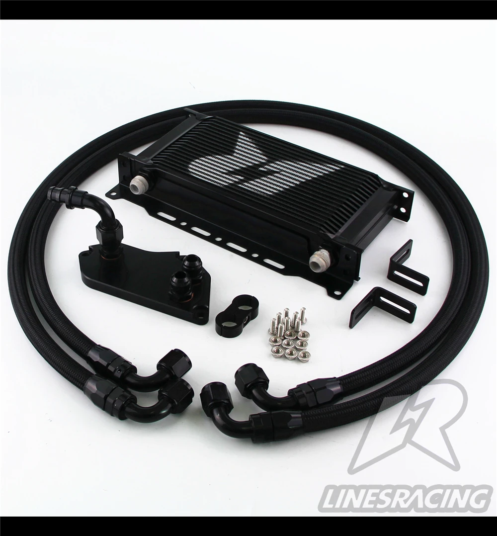 19 Row AN10 Oil Cooler Kit For BMW 3 series F30 F31 F35/N20+Mounting Bracket BK
19 Row AN10 Oil Cooler Kit For BMW 3 series F30 F31 F35/N20+Mounting Bracket BK