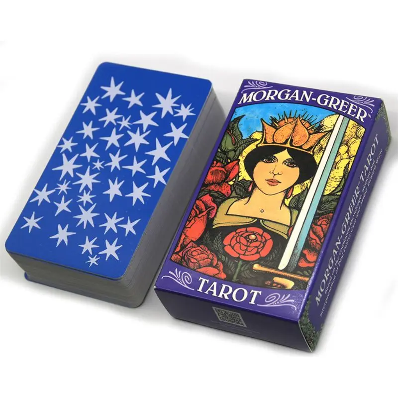 Greer Tarot 78 Cards Deck Family Party Board Game Mysterious Divination Oracle Playing Card