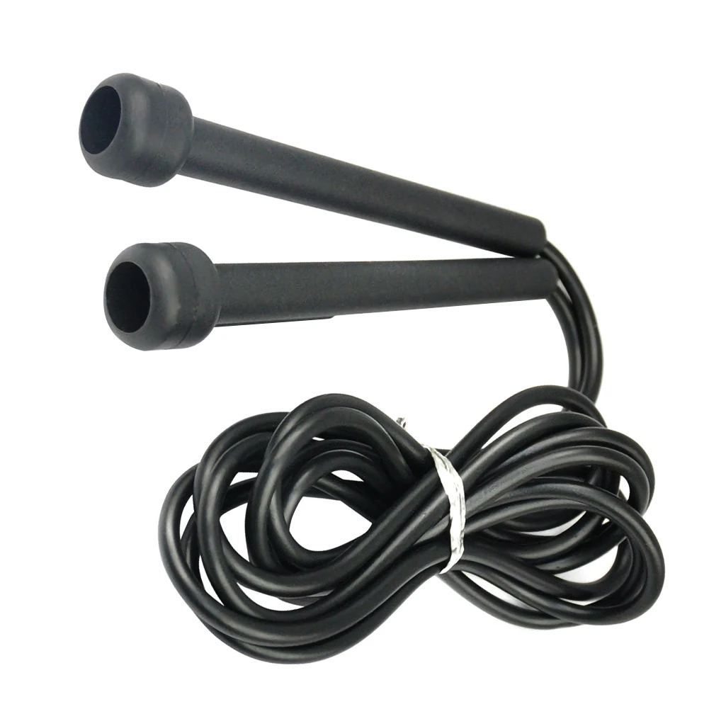 Gym Skipping Rope Boxing Speed Exercise Fitness Black Portable Student skipping Professional lightweight plastic skipping rope
Gym Skipping Rope Boxing Speed Exercise Fitness Black Portable Student skipping Professional lightweight plastic skipping rope