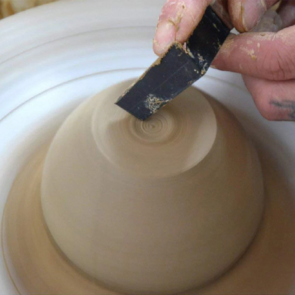 8 Pcs Stainless Steel Pottery Clay Sculpture Knives with Rubber Handle