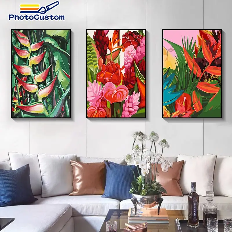 PhotoCustom Pictures By Numbers Flowers Acrylic Drawing Canvas Oil Painting Numbers For Adults Home Decor Gift
PhotoCustom Pictures By Numbers Flowers Acrylic Drawing Canvas Oil Painting Numbers For Adults Home Decor Gift