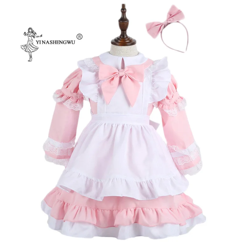 Halloween Carnival Cosplay Costume Suit Pink Alice Costume Wonderland Costume Maids Lolita Fancy Dress lady Anime Maid Uniform
Halloween Carnival Cosplay Costume Suit Pink Alice Costume Wonderland Costume Maids Lolita Fancy Dress lady Anime Maid Uniform