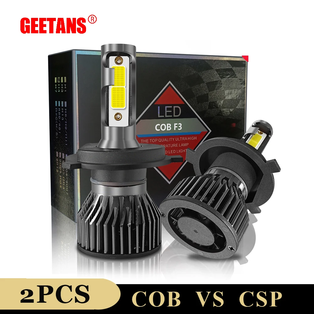 Светодиодный головной светильник GEETANS, H4, 12 В, 6000K, 8000 лм, 9005, H1, H3, H7, H8, H9, 880, 881, H27, 9006, супер яркие светодиодные лампы COB, H11, противотуманный свети...
Светодиодный головной светильник GEETANS, H4, 12 В, 6000K, 8000 лм, 9005, H1, H3, H7, H8, H9, 880, 881, H27, 9006, супер яркие светодиодные лампы COB, H11, противотуманный свети...