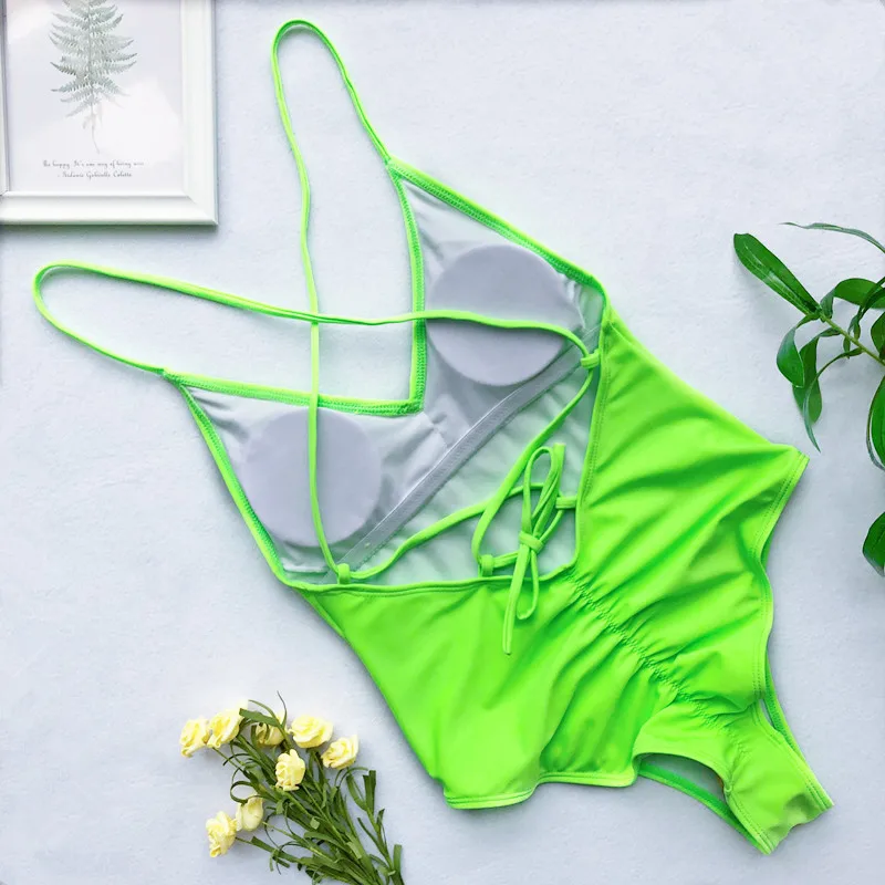 2021 V Neck Female Swimwear One Piece Swimsuit Women Backless Monokini Sexy Bather Plus size High cut Bathing Suit Swim Bodysuit
2021 V Neck Female Swimwear One Piece Swimsuit Women Backless Monokini Sexy Bather Plus size High cut Bathing Suit Swim Bodysuit