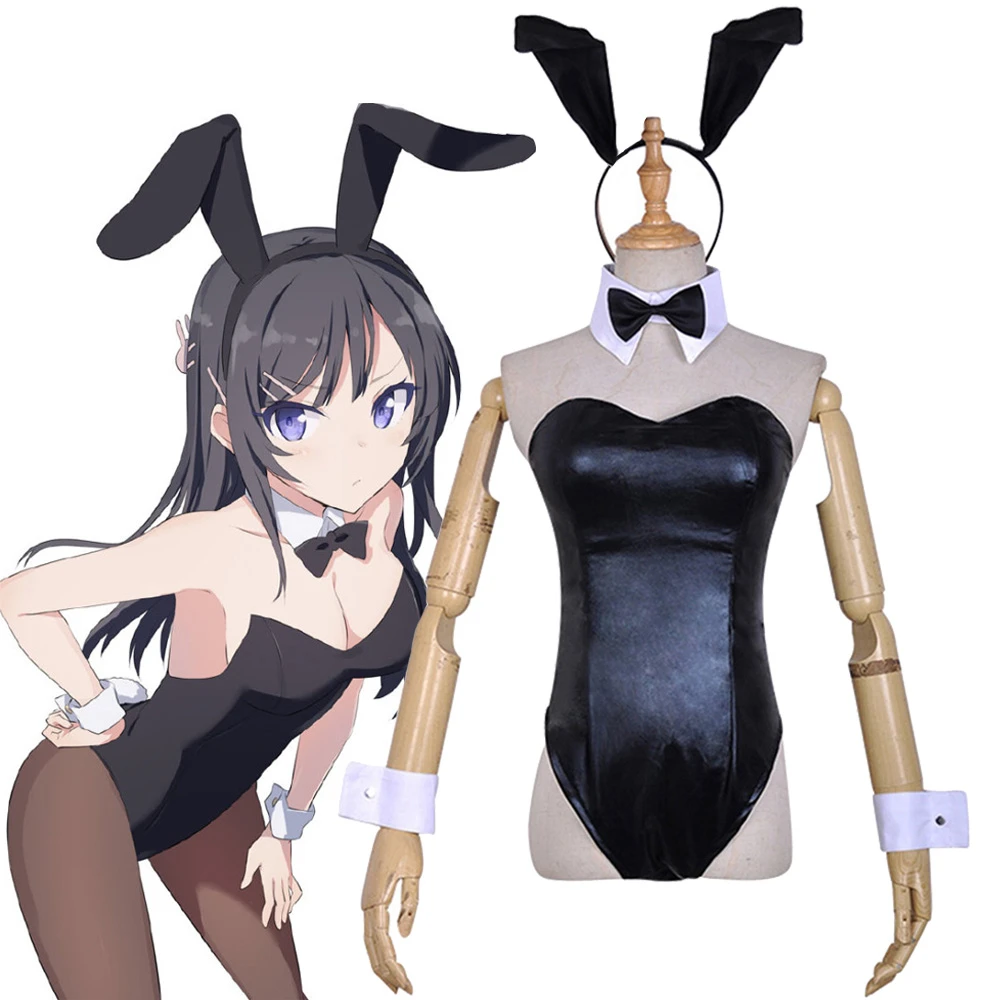 Sakurajima Mai Cosplay Costume Rascal Does Not Dream of Bunny Girl Senpai Kawaii Sexy Bunny Girl Faux Leather Bunny Jumpsuit
Sakurajima Mai Cosplay Costume Rascal Does Not Dream of Bunny Girl Senpai Kawaii Sexy Bunny Girl Faux Leather Bunny Jumpsuit